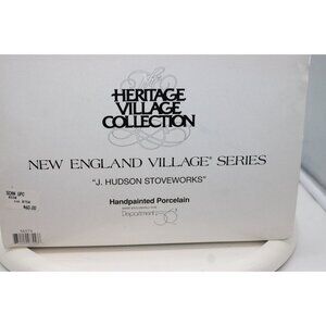 Dept 56 New England Village - J. Hudson Stoveworks